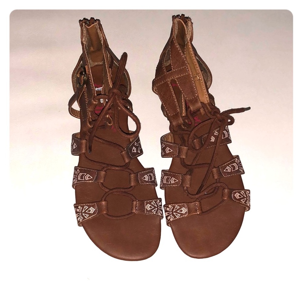 Brown sandals